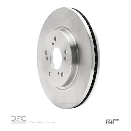 Dynamic Friction Co Disc Brake Rotor - Dynamic Friction Company 600-59055 600-59055